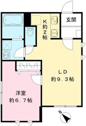 仮称　フィカーサＫ下馬の物件間取画像